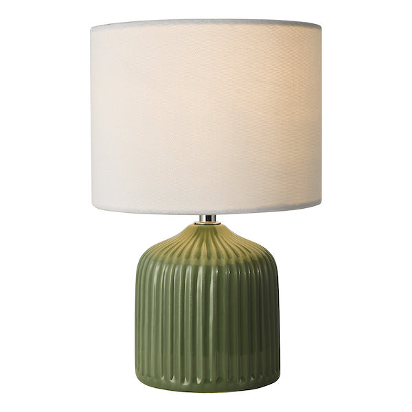 Gigi Table Lamp Twin Pack Green