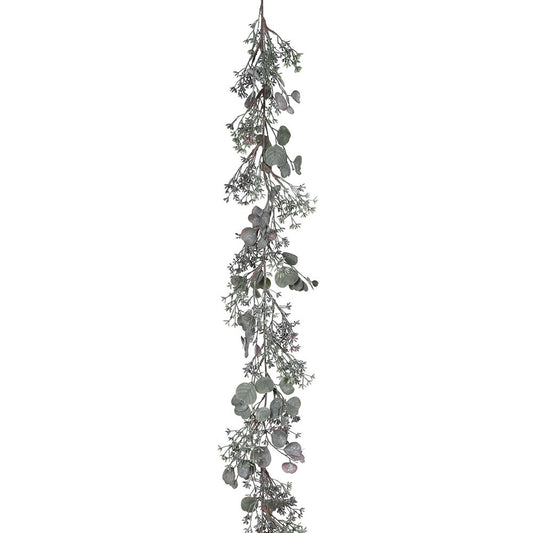 Grey/green eucalyptus garland