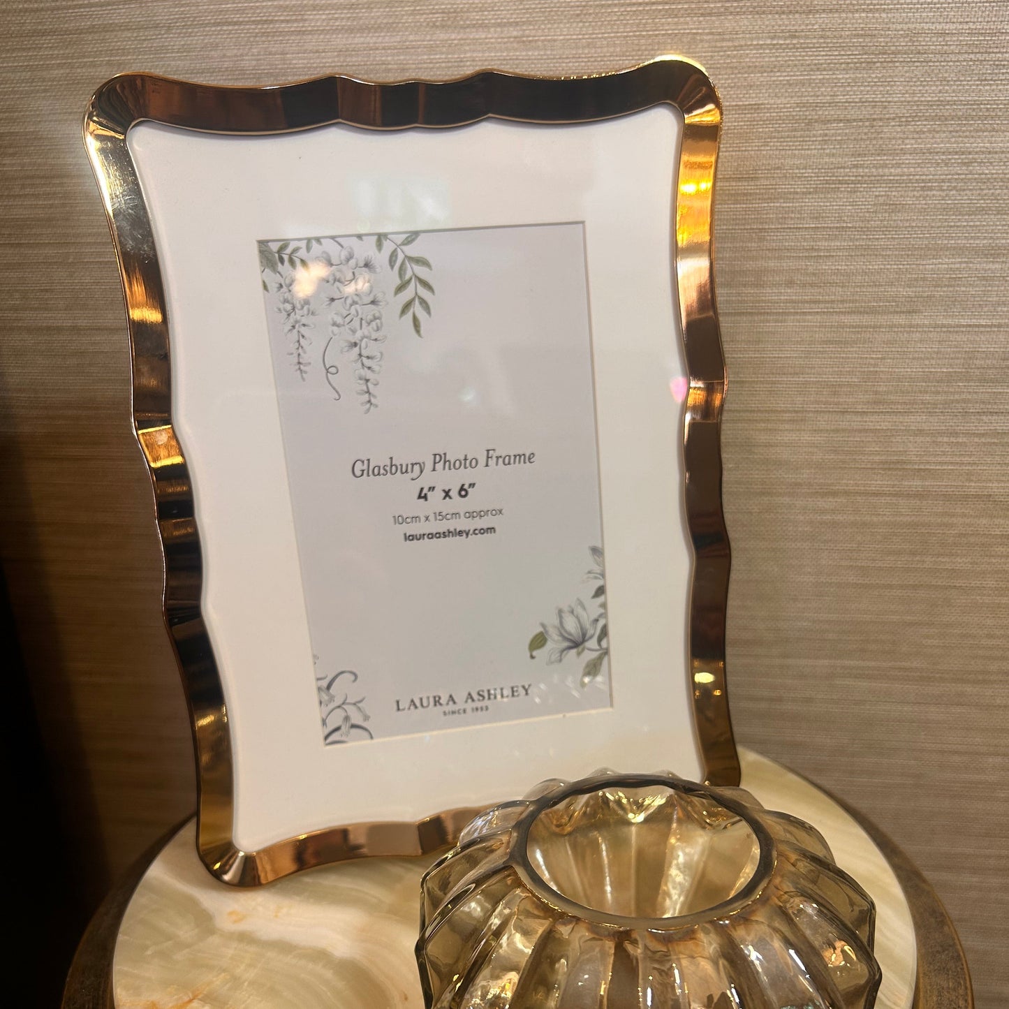 Glasbury 5" x 7" Photo Frame Polished Gold