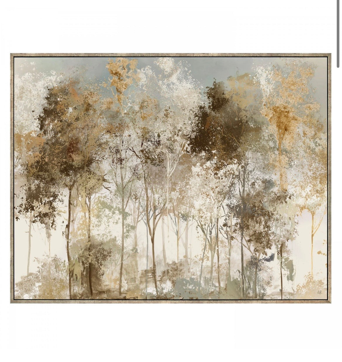Copper Frost Wall Art