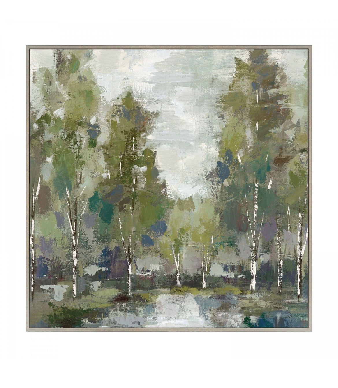 At Dawn Framed Canvas