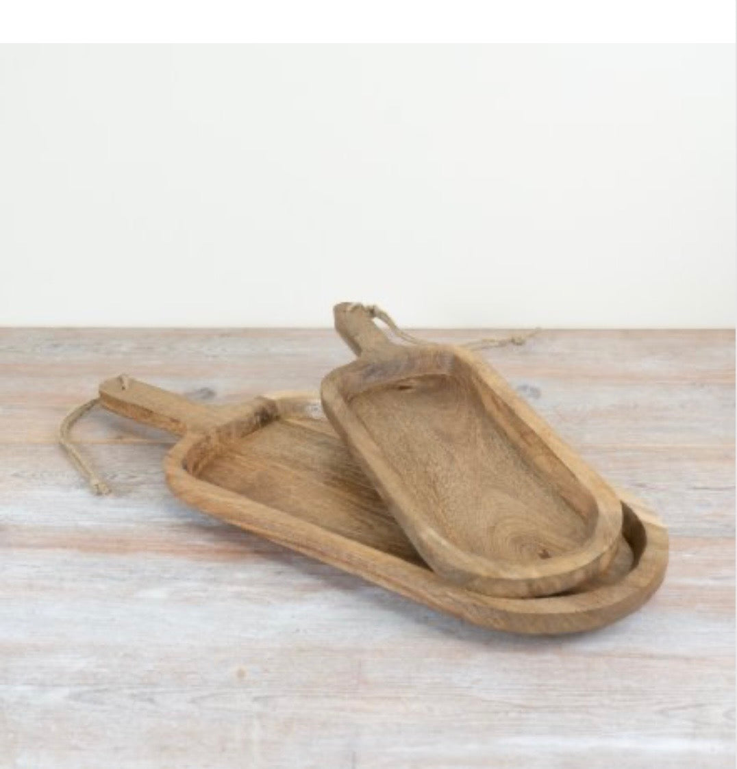 Wooden Paddle Serving Board