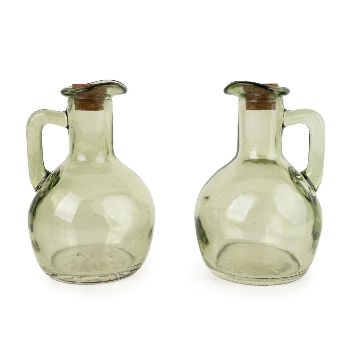 Oil & Vinegar bottles on stand
