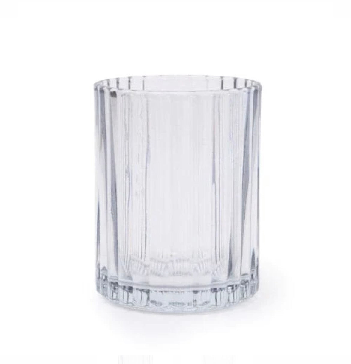 Smoked Clear Glass Tumbler