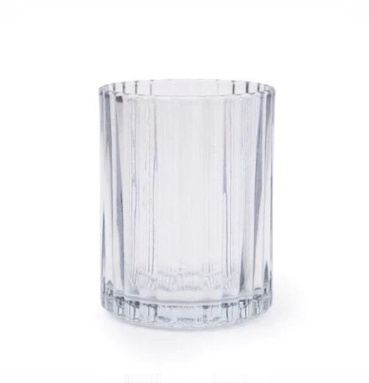 Smoked Clear Glass Tumbler