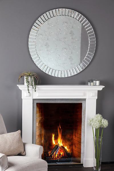 Capri Large Round Mirror