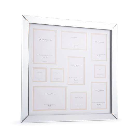 Laura Ashley Block Photo Frame with 10 Apertures