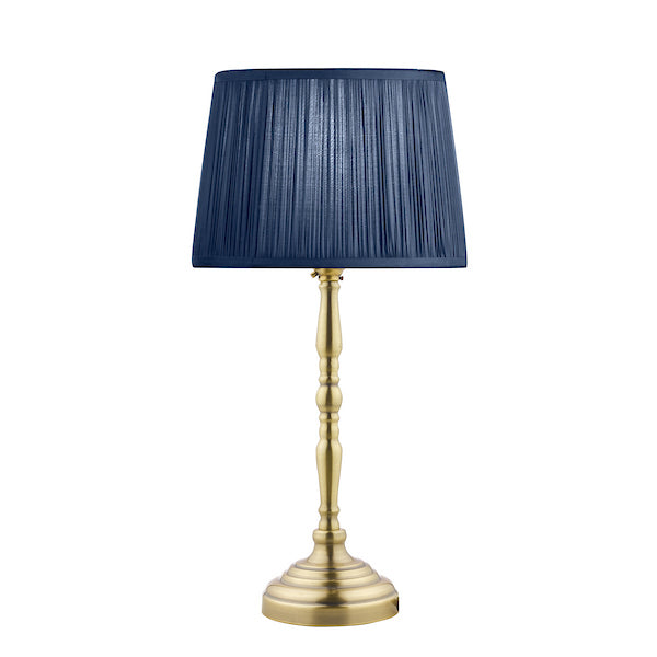 Corey Table Lamp Antique Brass Base Only