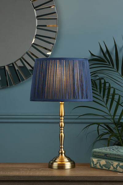 Corey Table Lamp Antique Brass Base Only