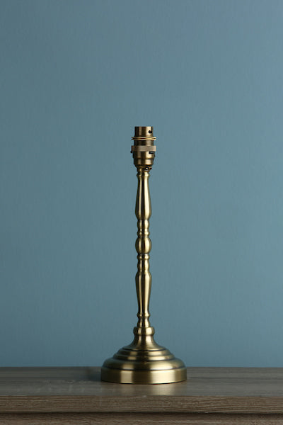 Corey Table Lamp Antique Brass Base Only