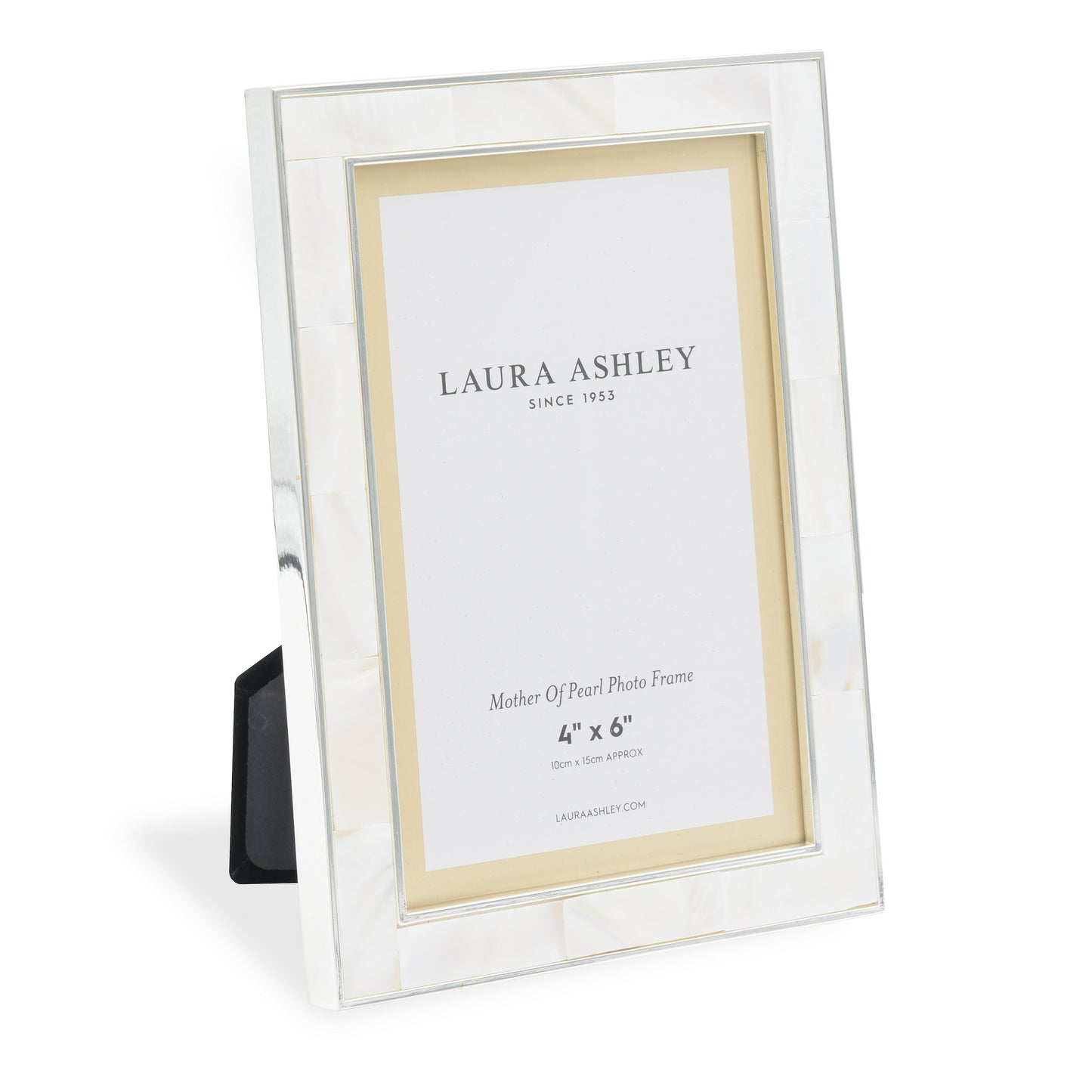 Laura Ashley Mother of Pearl Photo Frame 4 x 6"