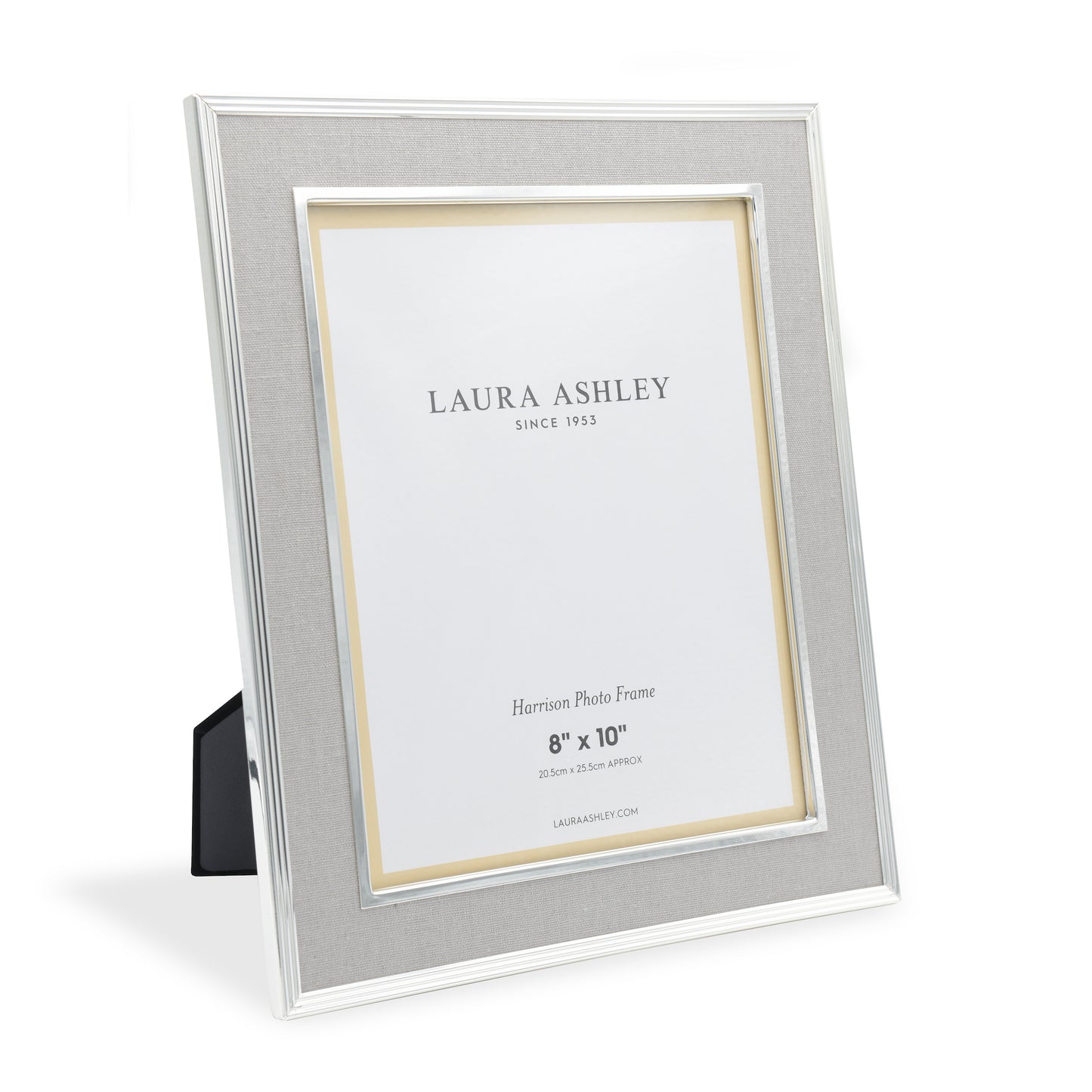 Laura Ashley Harrison Photo Frame Charcoal 8 x 10"