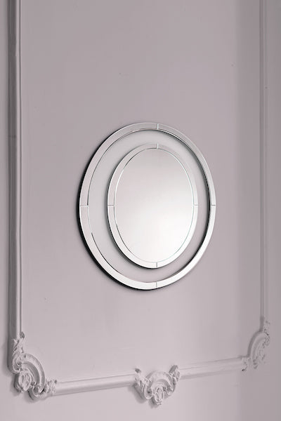 Evie Small Round Mirror 60cm