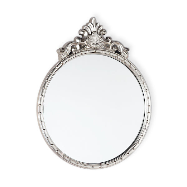 Overton Round Mirror Champagne