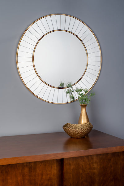 Clemence Medium Round Mirror