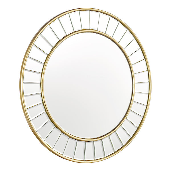 Clemence Small Round Mirror