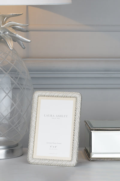 Cartmel 4" x 6" Photo Frame Silver