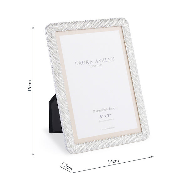 Cartmel 5" x 7" Photo Frame Silver