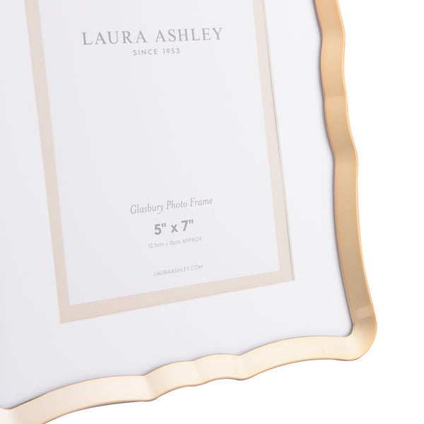 Glasbury 5" x 7" Photo Frame Polished Gold