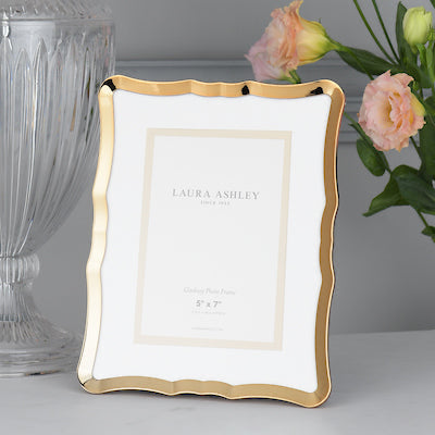 Glasbury 5" x 7" Photo Frame Polished Gold