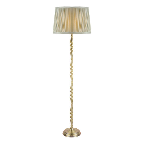 Corey Floor Lamp Antique Brass Base Only