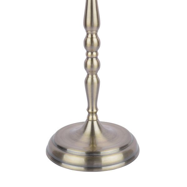 Corey Floor Lamp Antique Brass Base Only