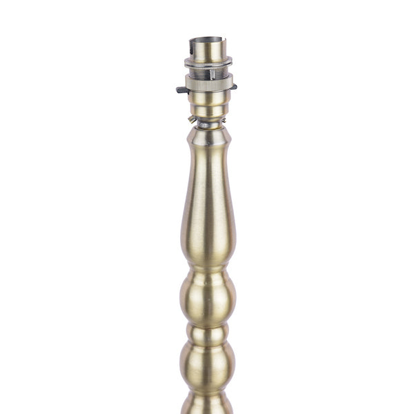 Corey Floor Lamp Antique Brass Base Only