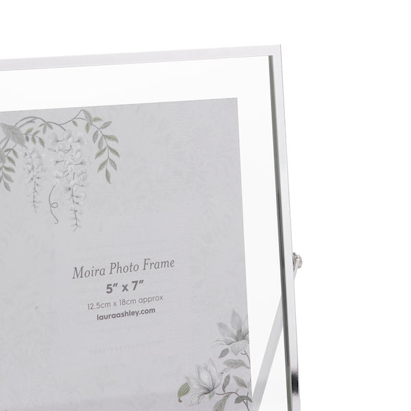 Moira 5" x 7" Photo Frame Silver
