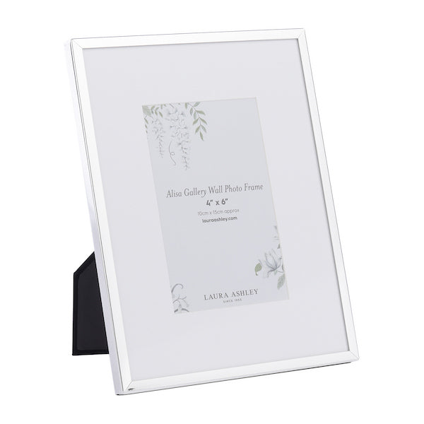 Alisa Gallery Wall Photo Frame Set of 6 Polished Silver