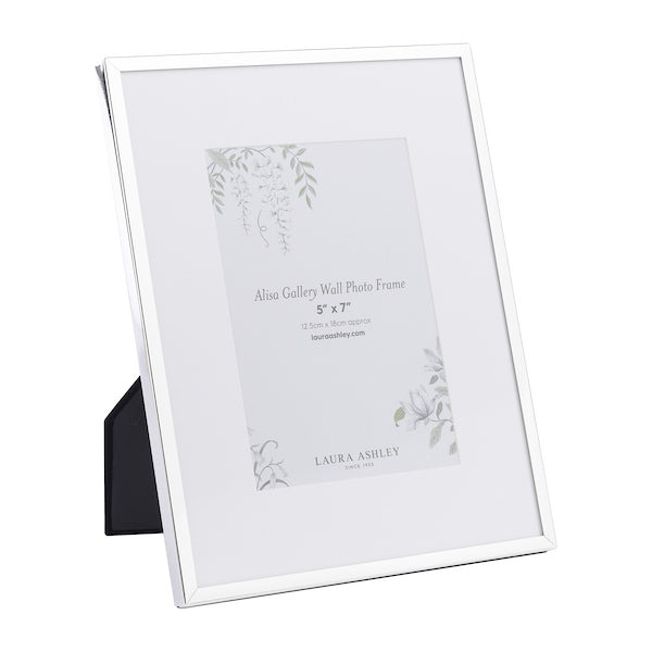 Alisa Gallery Wall Photo Frame Set of 6 Polished Silver