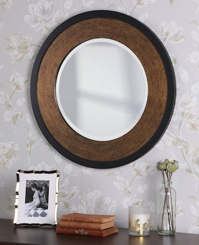 Cara Small Round Mirror