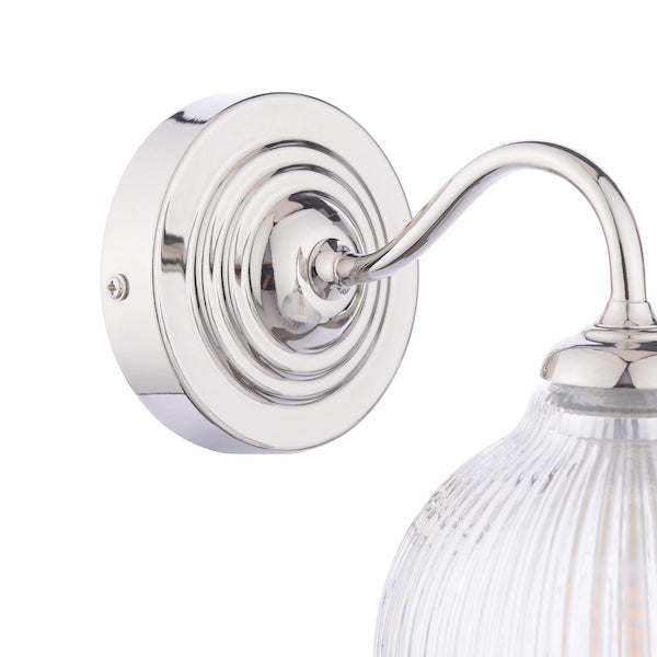 Charissa Bathroom Wall Light Chrome