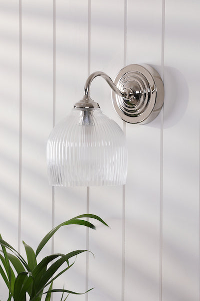 Charissa Bathroom Wall Light Chrome