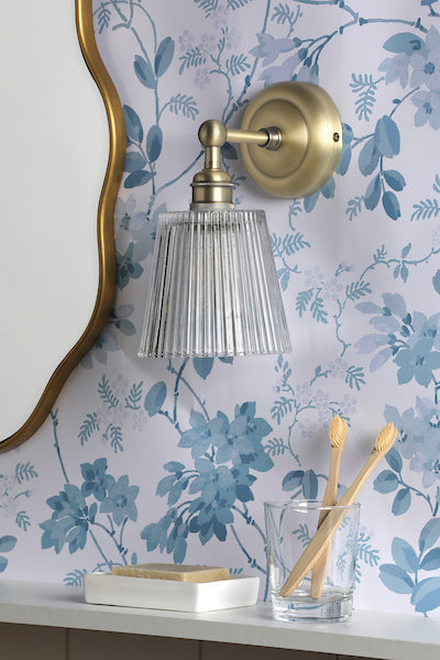 Callaghan Bathroom Wall Light Antique Brass
