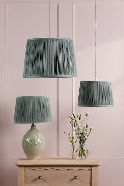 Hemsley 100% Silk Shade Green