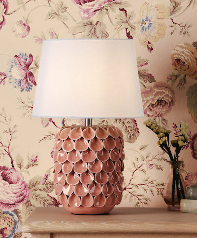 Marwick Table Lamp Pink