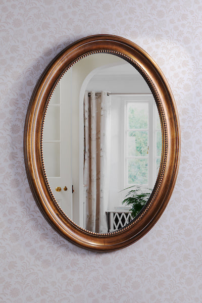 Fennor Bronze Oval Mirror