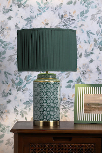 Knipton Table Lamp Green