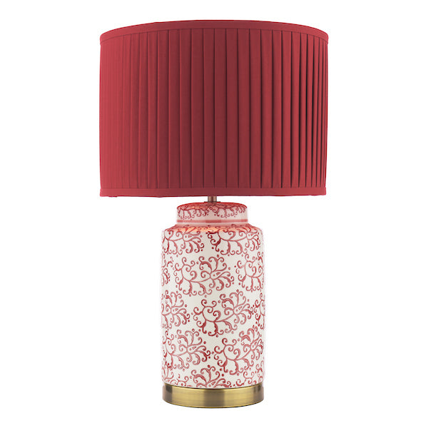 Knipton Table Lamp Ruby