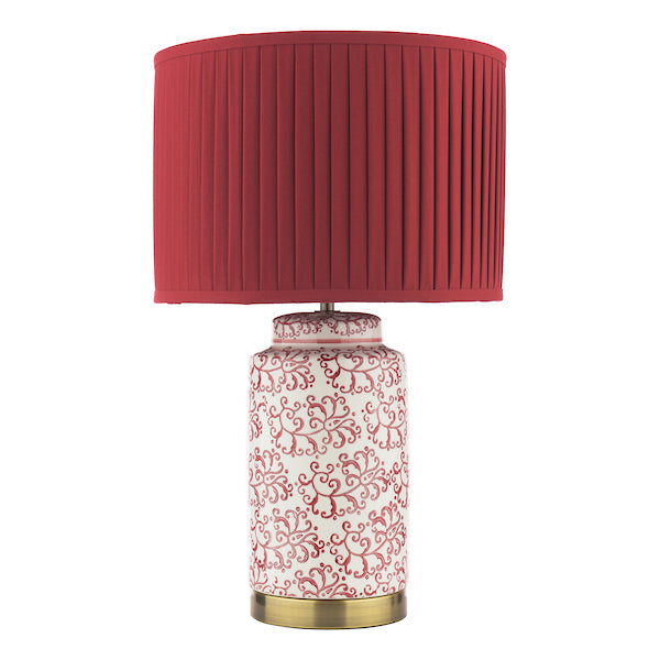 Knipton Table Lamp Ruby