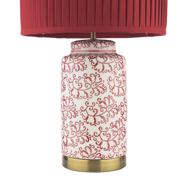 Knipton Table Lamp Ruby