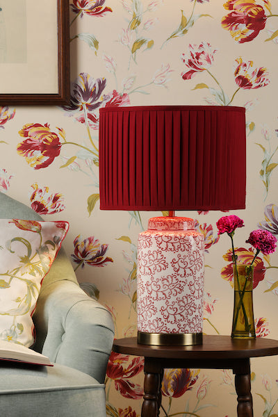 Knipton Table Lamp Ruby
