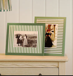 Denwick 7" x 5" Photo Frame Green