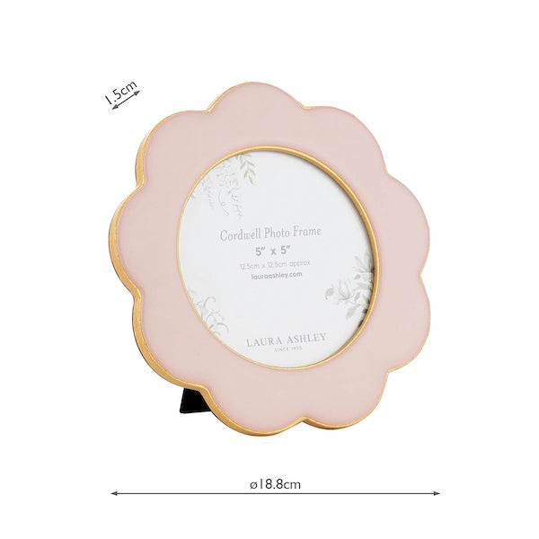 Cordwell 5" x 5" Photo Frame Pink