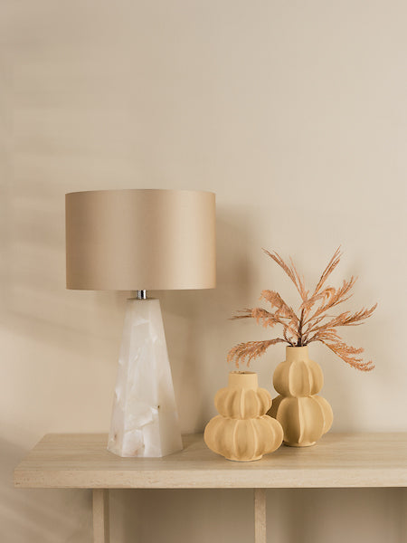 Paget Dual Lit Alabaster Table Lamp