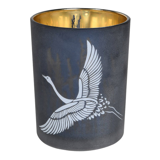 Crane Candle Holder