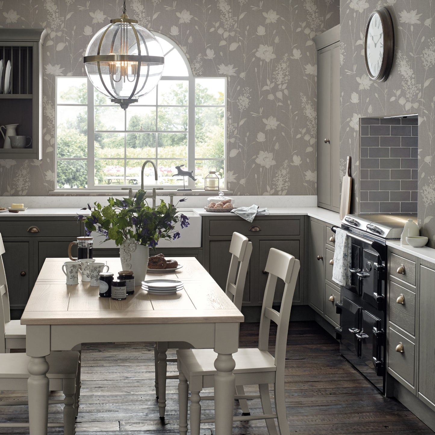 Laura Ashley Dragonfly Garden Wallpaper