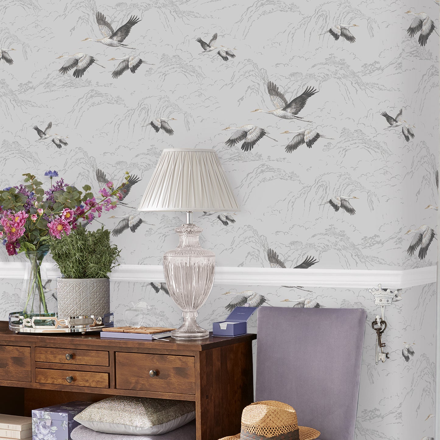 Laura Ashley Animalia Wallpaper