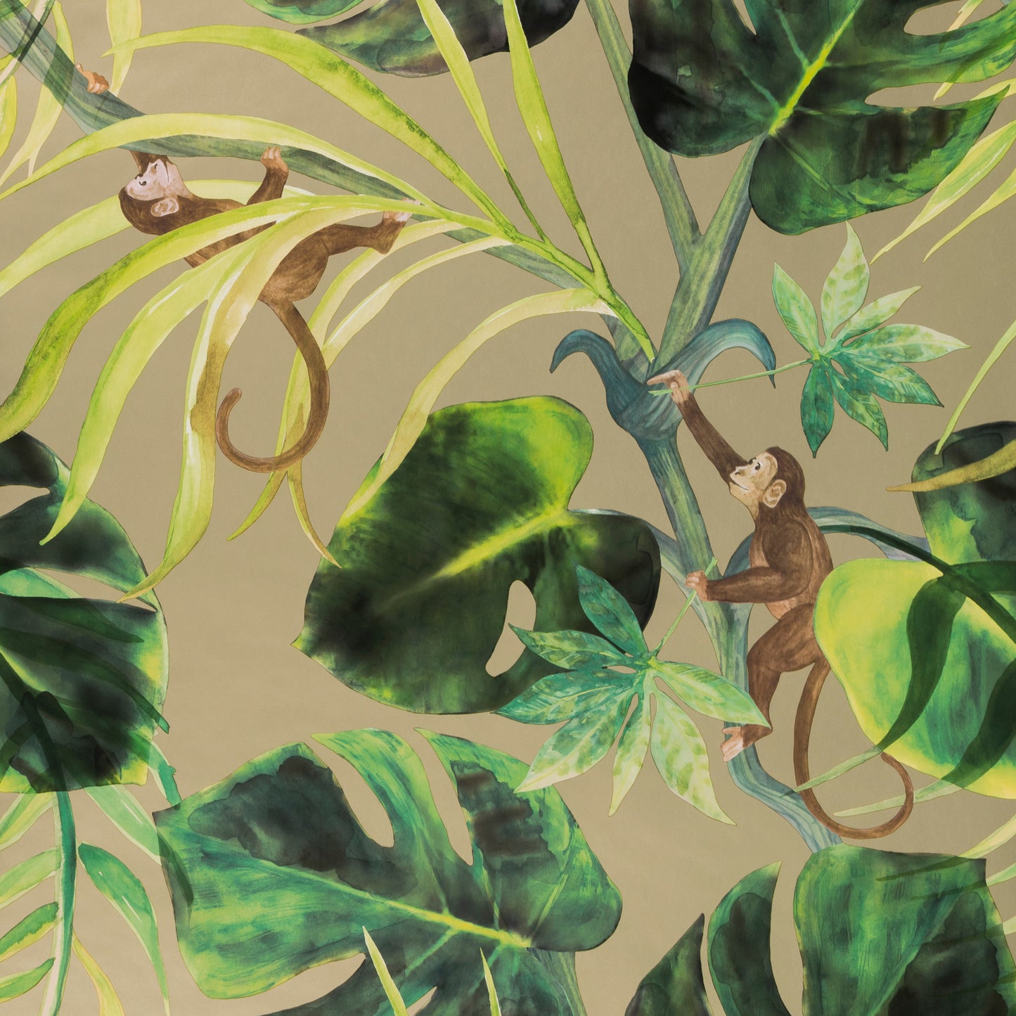 Monkey Business Wallpaper by Clarke & Clarke
