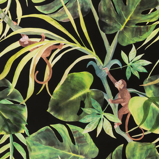 Monkey Business Wallpaper by Clarke & Clarke